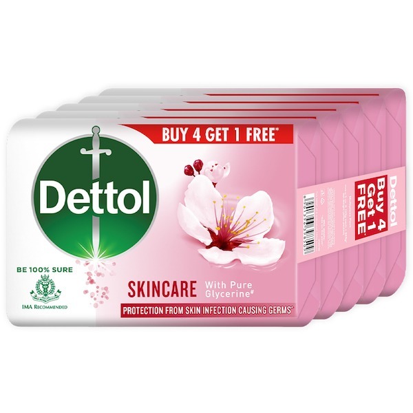 Dettol Skincare Soap 4 N (125 g Each)